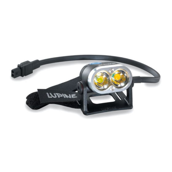 Lupine Piko Head Unit Owner's Manual