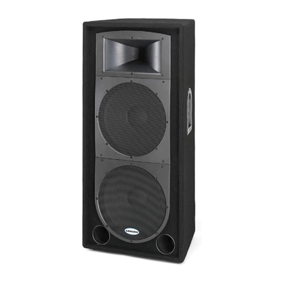Samson Resound RS10 Owner's Manual