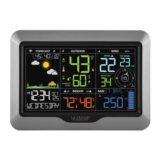 La Crosse Technology S84060 Quick Setup Manual