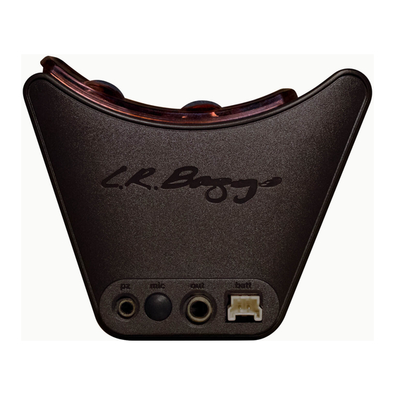 L.R. Baggs Session VTC User Manual