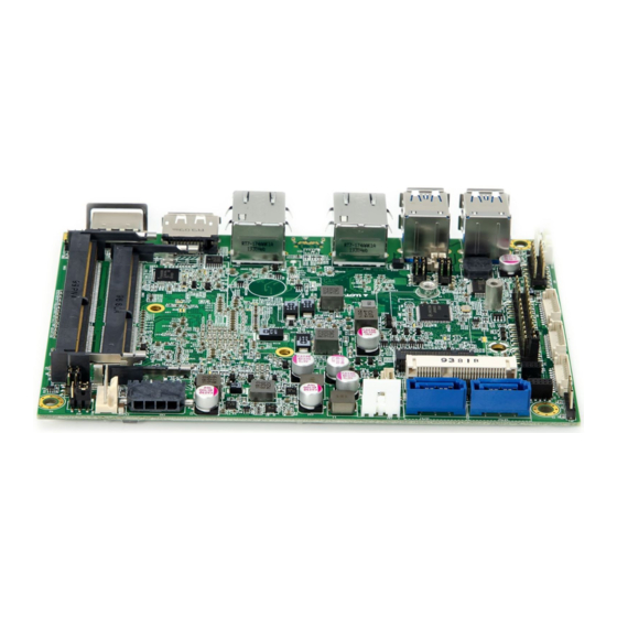 Kontron 3.5-SBC-KBL Quick Installation Manual