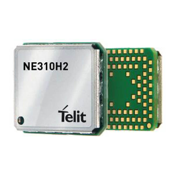 Telit Wireless Solutions NE310H2 Hardware Design Manual