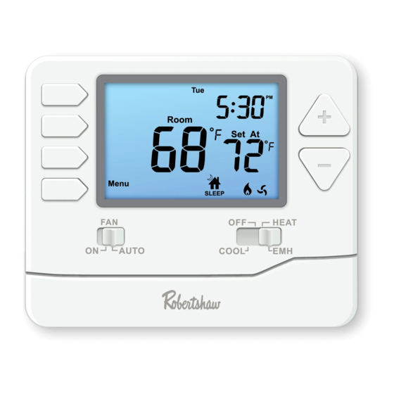 Robertshaw RS8210 Installation Manual
