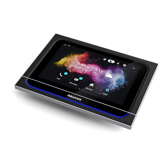 Akuvox X933W Administrator's Manual