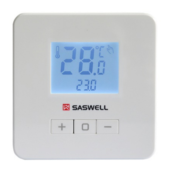 Saswell SAS919WHB-0 Quick Start Manual