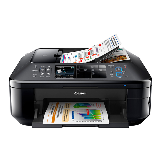 Canon PIXMA MX892 Series Getting Started Manual