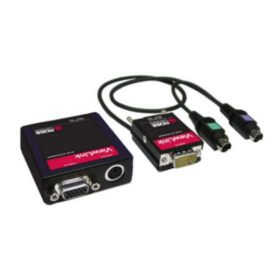 Rose electronics ViewLink CATx Features And Benefits