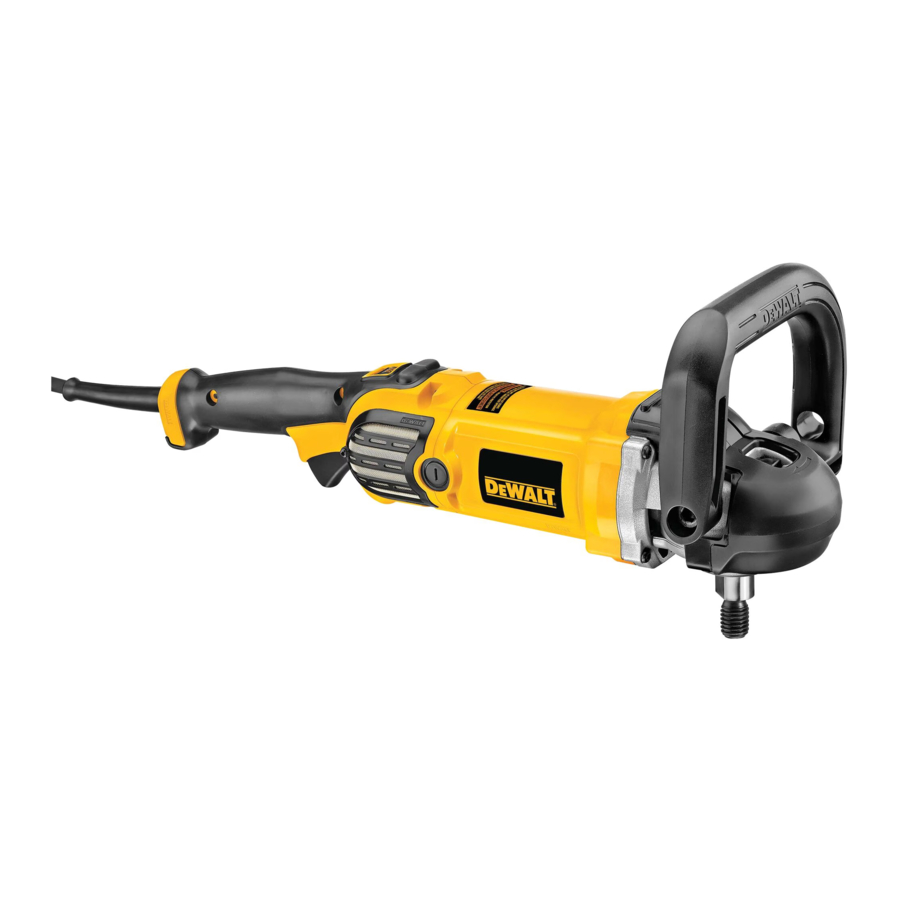 DeWalt DWP849X Manual