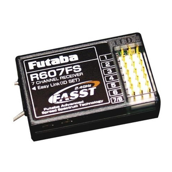 FUTABA R607FS Instruction Manual