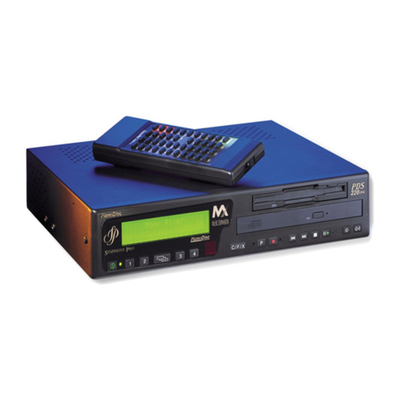 PianoDisc PDS-228CFX User Manual