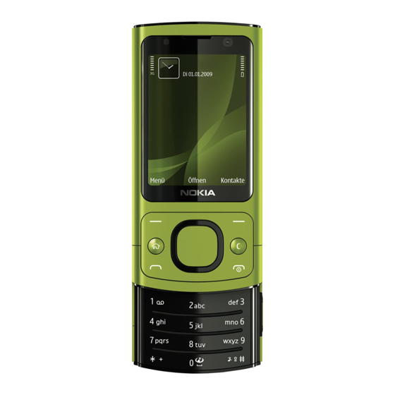 Nokia 6700 User Manual