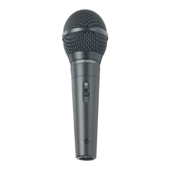 Audio Technica ATR1300 Instruction Manual