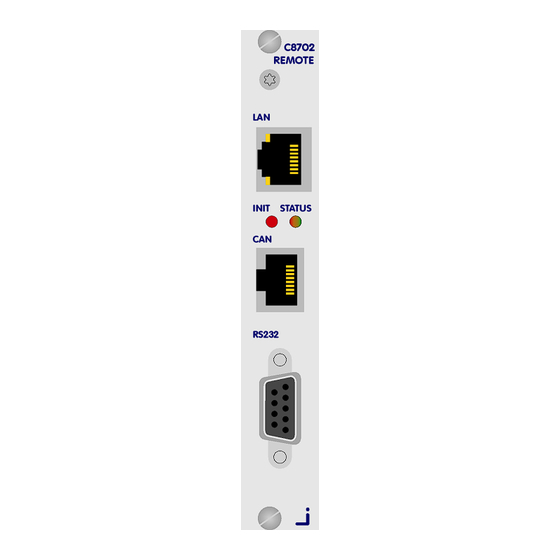 junger C8702 Manual