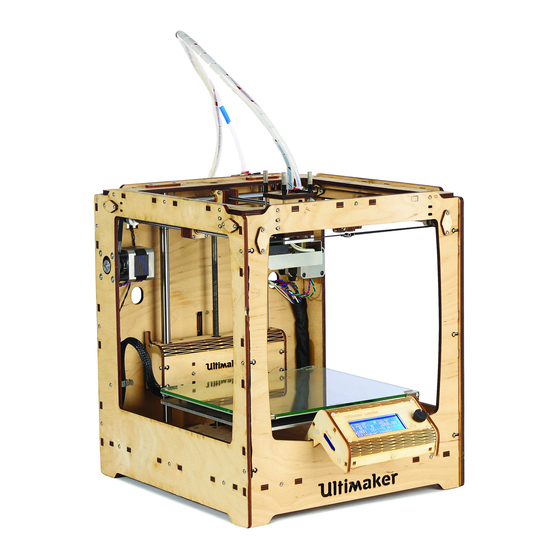 Ultimaker Original User Manual