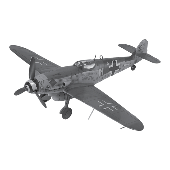 REVELL MESSERSCHMITT Bf 109G-10 Manual
