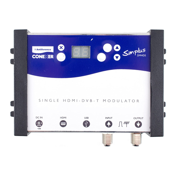 ANTIFERENCE CONEXER Simplus DMHDS User Manual