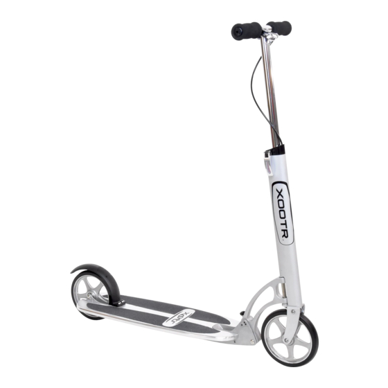 Xootr STREET Quick Start Manual