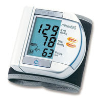 Microlife BP W100-MAM Wrist Manual