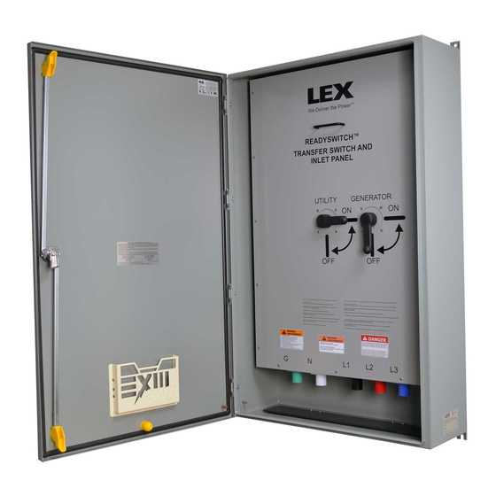 Lex PowerGATE ReadySwitch Installation Instructions & User Manual