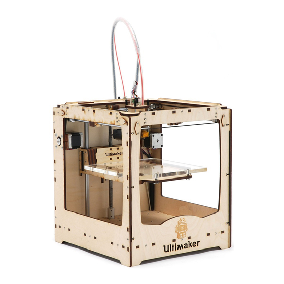 Ultimaker Original+ Manual