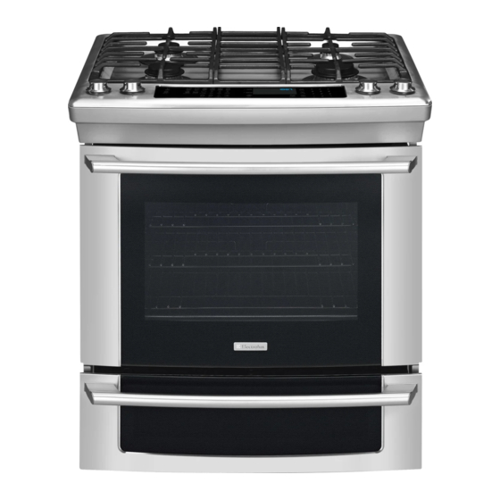 Electrolux EI30GS55JS Use And Care Manual