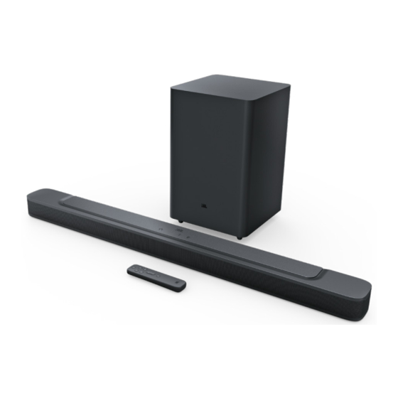 Harman JBL BAR 2.1 DEEP BASS MK2 Quick Start Manual