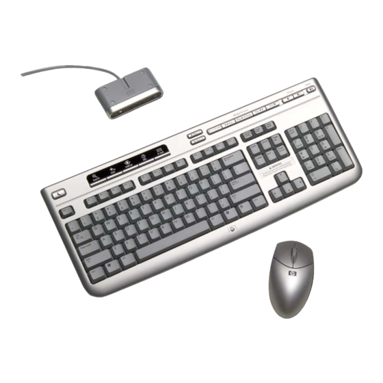 HP Keyboard and Mouse Manuals