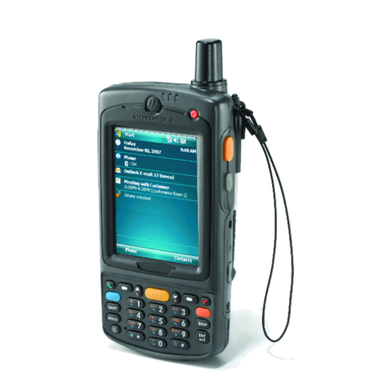 Motorola MC75 Quick Start Manual