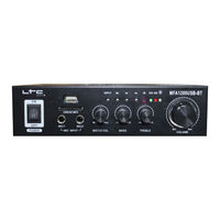 Ltc Audio MFA1200USB-BT Instruction Manual