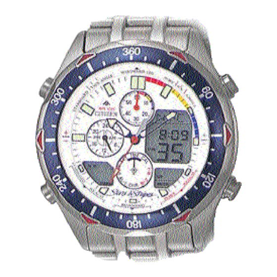 Citizen C320 Abbreviated Instruction