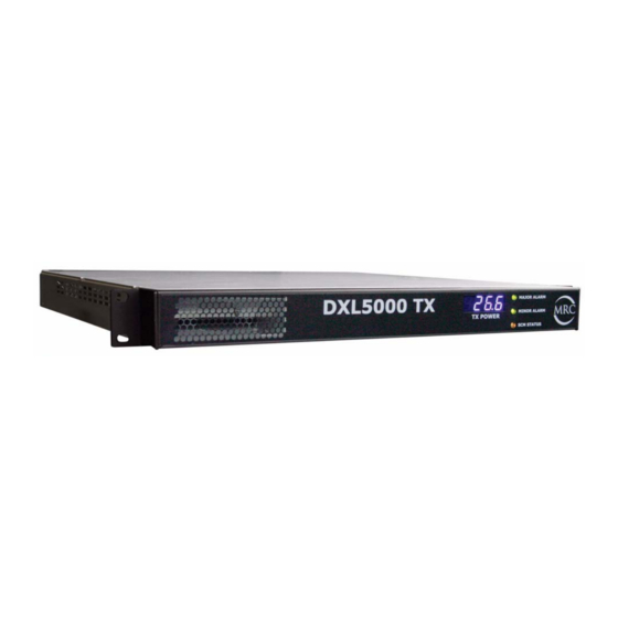 Vislink DXL5000 TX User And Technical Manual