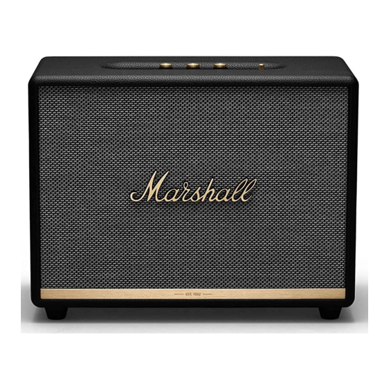 Marshall Amplification WOBURN II BLUETOOTH User Manual