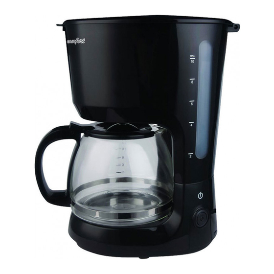 FEST CM1089-GS Electric Coffee Maker Manuals