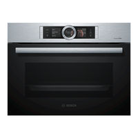 Bosch CSG856NC1 User Manual And Installation Instructions