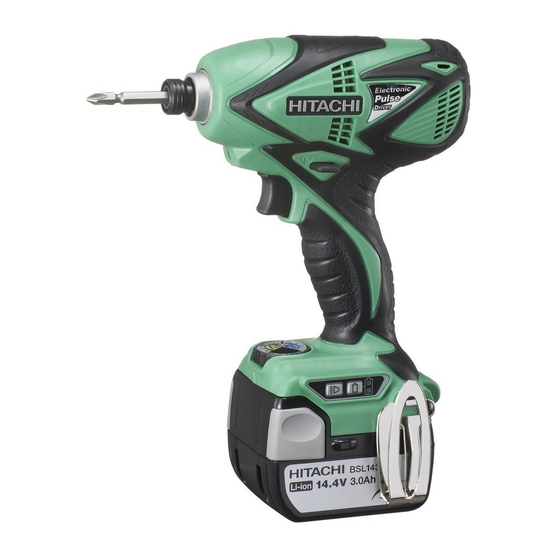 Hitachi WM10DBL-RL Handling Instructions Manual