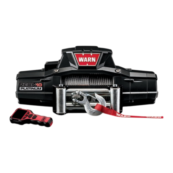 Warn ZEON Service Manual
