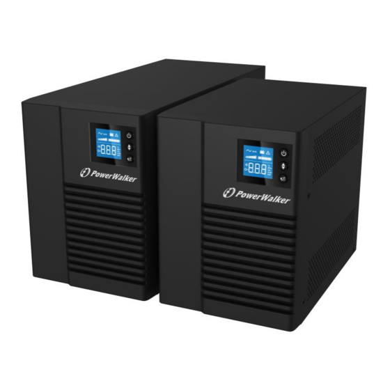 PowerWalker VI 500T/HID Quick Start Manual