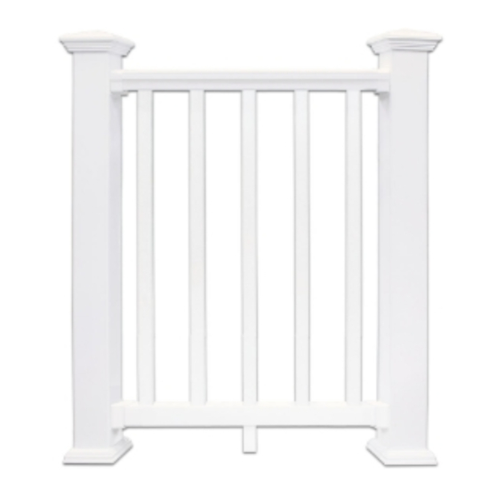 FAirway V110 Vinyl Railing Level Installation Manual