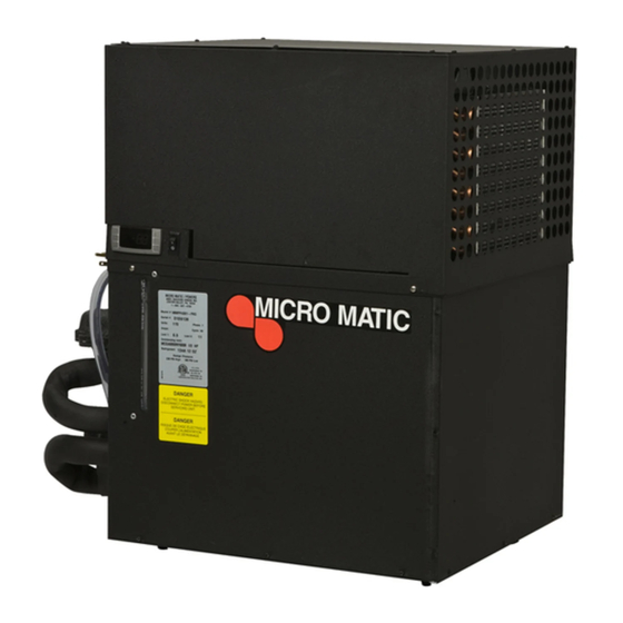 Micro Matic MMPP4301-EP Service Manual