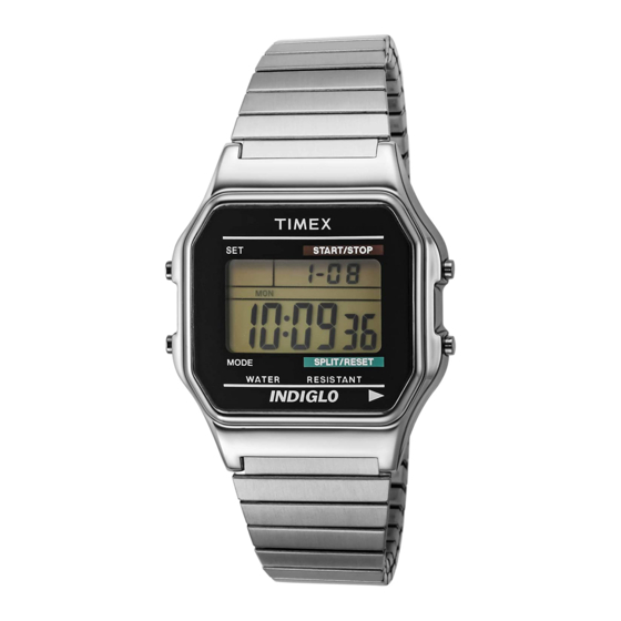 Timex 555-095000 User Manual