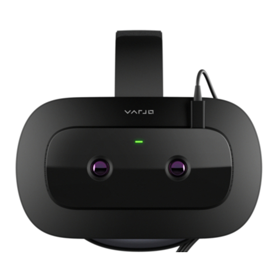 Varjo XR–1 Quick Manual