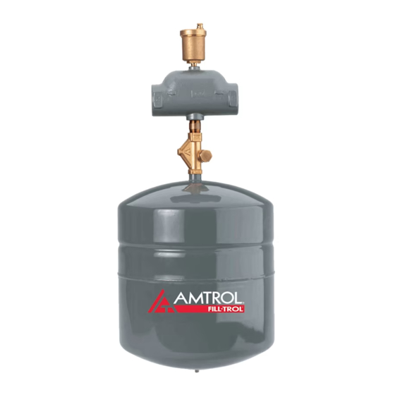 Amtrol FILL-TROL FT-109 Installation & Operation Instructions