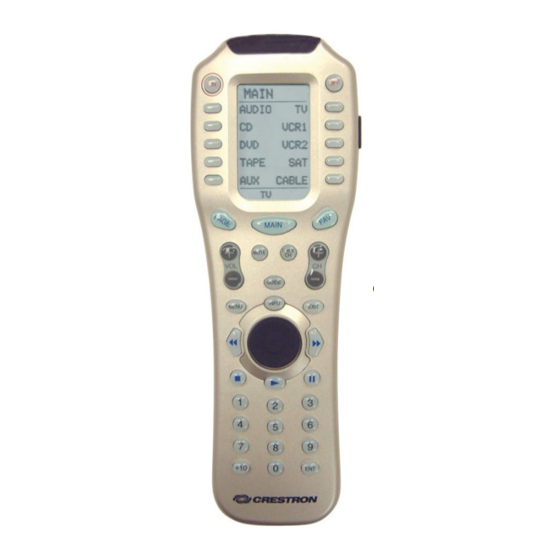 Crestron ML-500 Programming Manual