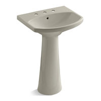 Kohler Cimarron 2363-1-0 Installation And Care Manual