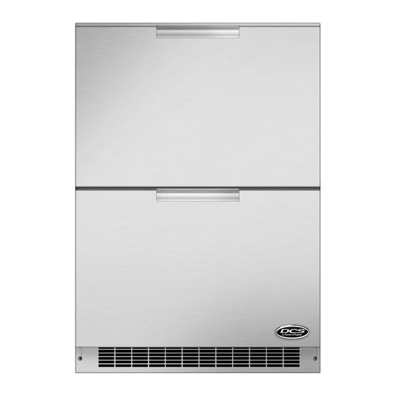 Fisher & Paykel DCS RF24-D Use And Care And Installation Manual