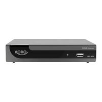 Xoro HRS 2600 User Manual