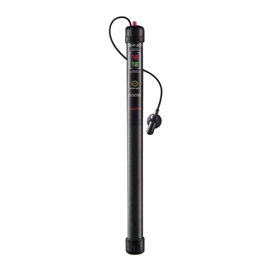 Aquatop D2HT Series - Dual Digital Aquarium Heater Manual