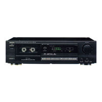 Denon DRM-400 Operating Instructions Manual