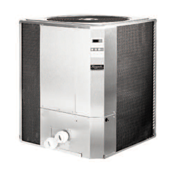 Raypak Professional Series Installation & Operating Instructions Manual