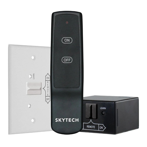 Skytech 1001-A Installation And Operation Instruction Manual